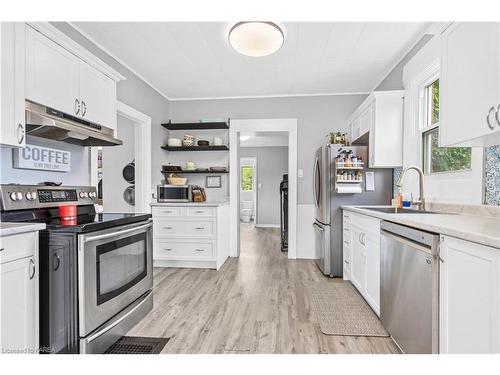 11641 Road 38, Tichborne, ON - Indoor Photo Showing Kitchen With Stainless Steel Kitchen