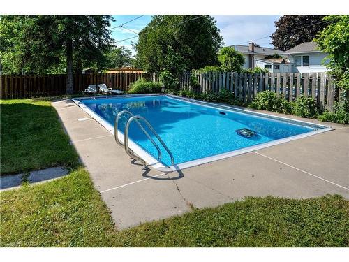 862 Kilburn Street, Kingston, ON - Outdoor With In Ground Pool With Backyard