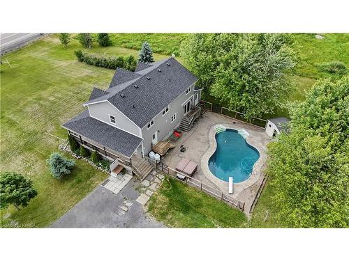 435 County 6 Road, Bath, ON - Outdoor With In Ground Pool With View