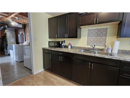 835 Larchwood Crescent, Kingston, ON - Indoor Photo Showing Kitchen With Double Sink