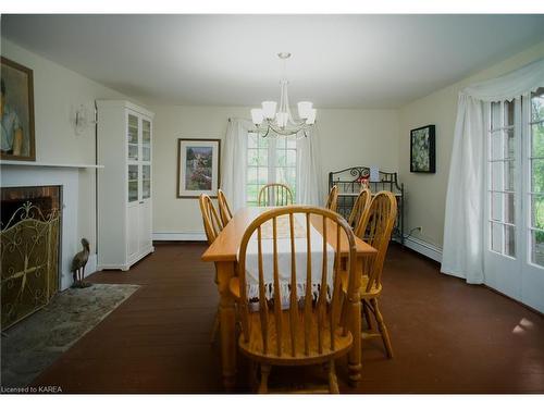 14005 Front Road, Stella, ON - Indoor Photo Showing Dining Room