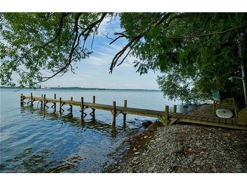 14005 Front Road, Stella, ON - Outdoor With Body Of Water With View