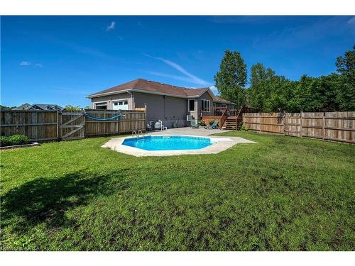 731 Rylande Court, Kingston, ON - Outdoor With In Ground Pool With Backyard