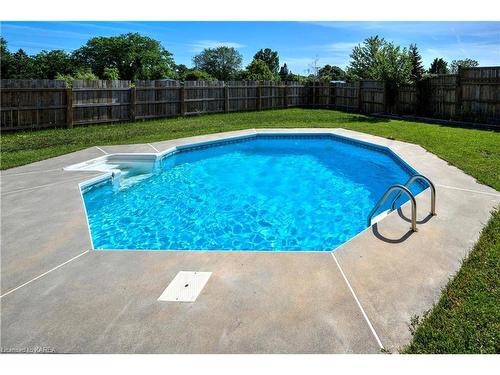 731 Rylande Court, Kingston, ON - Outdoor With In Ground Pool With Backyard