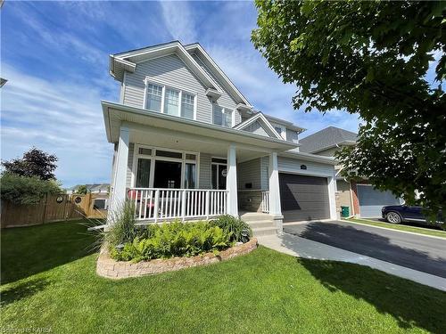 1128 Escala Crescent, Kingston, ON - Outdoor With Deck Patio Veranda With Facade