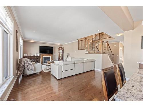 1128 Escala Crescent, Kingston, ON - Indoor With Fireplace