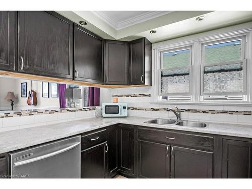 197 Kingscourt Avenue, Kingston, ON - Indoor Photo Showing Kitchen With Double Sink