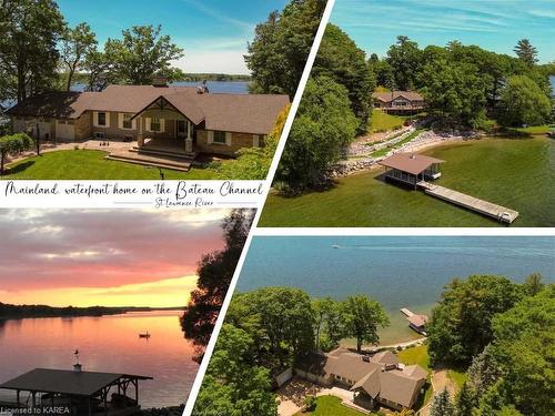 333 Howe Island Ferry Road, Gananoque, ON - Outdoor With Body Of Water With View