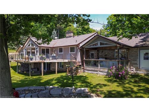 333 Howe Island Ferry Road, Gananoque, ON - Outdoor With Deck Patio Veranda