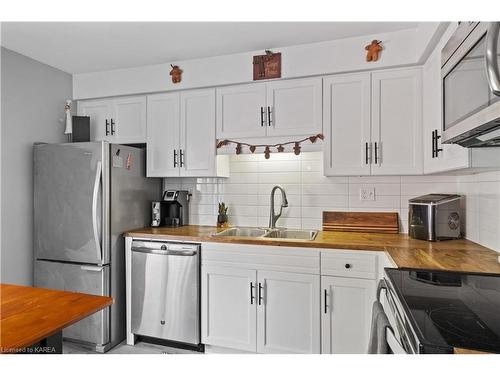 38 Grenadier Drive, Kingston, ON - Indoor Photo Showing Kitchen With Double Sink