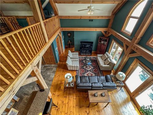 84 Havenwood Trail, Gananoque, ON - Indoor With Fireplace