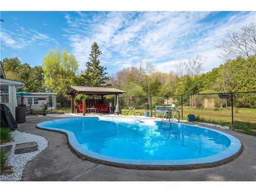 201 Old Orchard Road, Bath, ON - Outdoor With In Ground Pool With Backyard