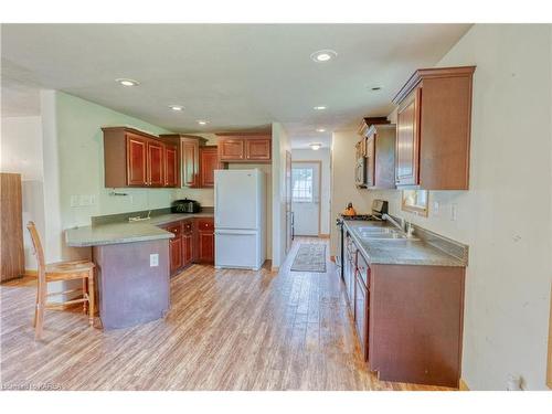 11557 Highway 38, Tichborne, ON - Indoor Photo Showing Kitchen With Double Sink