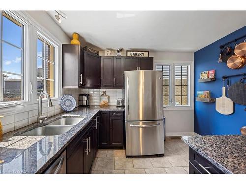 798 Davis Drive, Kingston, ON - Indoor Photo Showing Kitchen With Double Sink