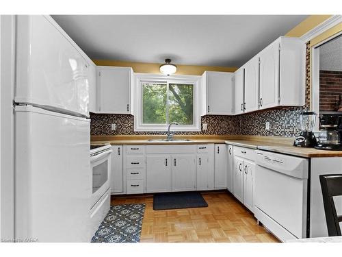 785 Allum Avenue, Kingston, ON - Indoor Photo Showing Kitchen With Double Sink