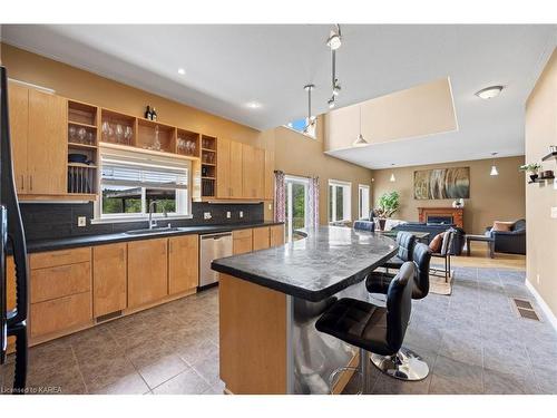 500 Deerview Drive, Kingston, ON - Indoor Photo Showing Kitchen With Double Sink
