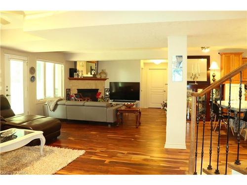 1453 Millenium Court, Kingston, ON - Indoor Photo Showing Living Room With Fireplace