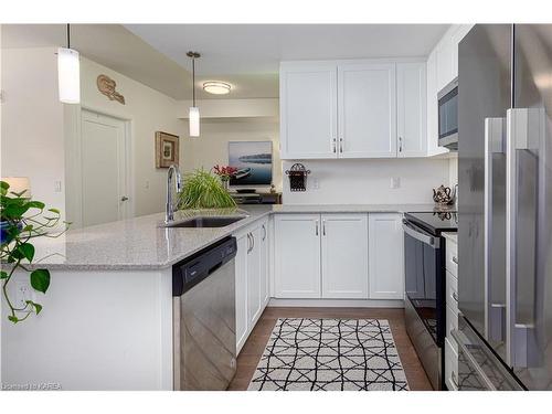 210-129A South Street, Gananoque, ON - Indoor Photo Showing Kitchen With Upgraded Kitchen