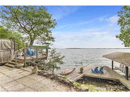 11 The Point Road, Kingston, ON - Outdoor With Body Of Water With Deck Patio Veranda