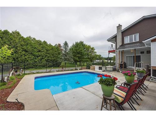 2503 Perth Road, Kingston, ON - Outdoor With In Ground Pool With Deck Patio Veranda