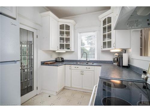 332 Main Street, Deseronto, ON - Indoor Photo Showing Kitchen With Double Sink