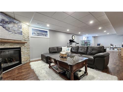 1494 Birchwood Drive, Kingston, ON - Indoor With Fireplace