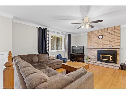 263 Chelsea Road, Kingston, ON - Indoor Photo Showing Living Room With Fireplace