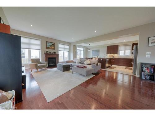 621 Halloway Drive, Kingston, ON - Indoor Photo Showing Living Room With Fireplace