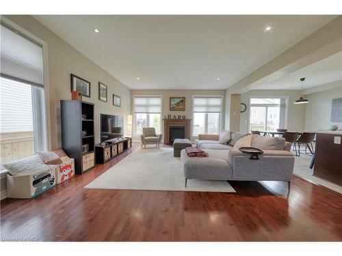 621 Halloway Drive, Kingston, ON - Indoor Photo Showing Living Room With Fireplace