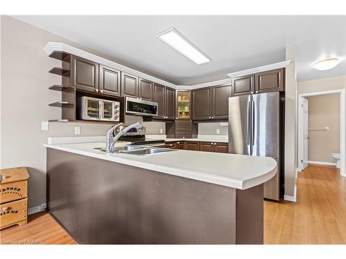 255 Friarhill Crescent, Kingston, ON - Indoor Photo Showing Kitchen With Double Sink