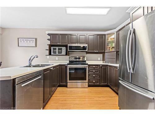 255 Friarhill Crescent, Kingston, ON - Indoor Photo Showing Kitchen With Stainless Steel Kitchen With Double Sink