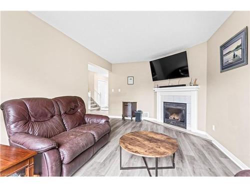 255 Friarhill Crescent, Kingston, ON - Indoor Photo Showing Living Room With Fireplace
