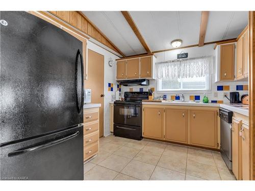 7 Cedar Street, Greater Napanee, ON - Indoor Photo Showing Kitchen With Double Sink