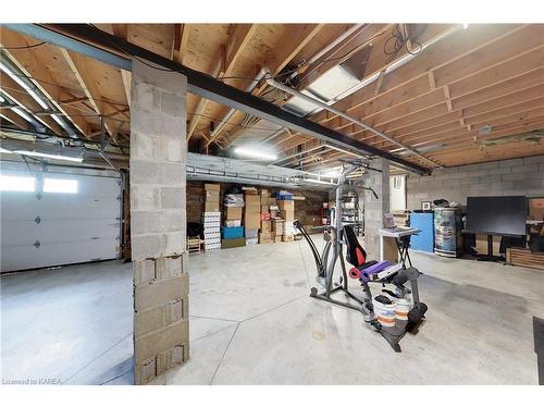 550 Queen Street, Gananoque, ON - Indoor Photo Showing Garage