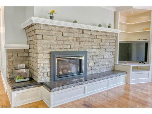 13382 Road 38 Road, Sharbot Lake, ON - Indoor Photo Showing Living Room With Fireplace