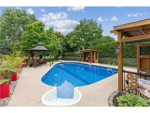 1780 Floyd Avenue, Kingston, ON - Outdoor With In Ground Pool With Deck Patio Veranda With Backyard