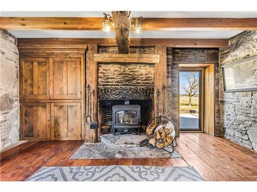 2478 Middle Road, Kingston, ON - Indoor Photo Showing Living Room With Fireplace