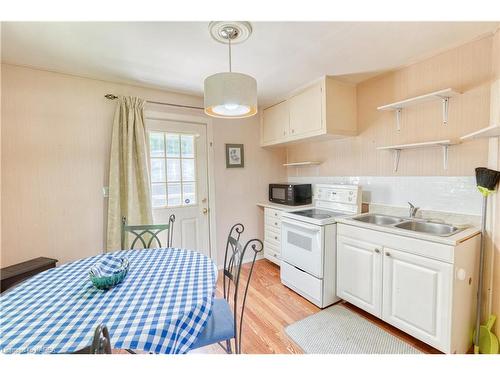 13698 Road 38, Sharbot Lake, ON - Indoor Photo Showing Kitchen With Double Sink