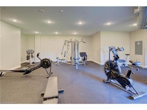 212-501 Frontenac Street, Kingston, ON - Indoor Photo Showing Gym Room