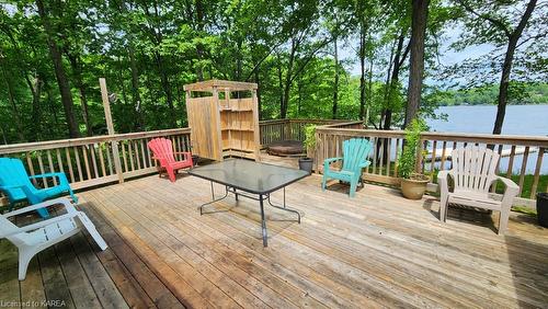 366A Hickey Lane, Tichborne, ON - Outdoor With Deck Patio Veranda With Exterior