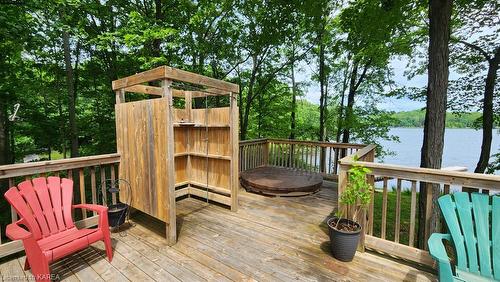 366A Hickey Lane, Tichborne, ON - Outdoor With Body Of Water With Deck Patio Veranda With Exterior