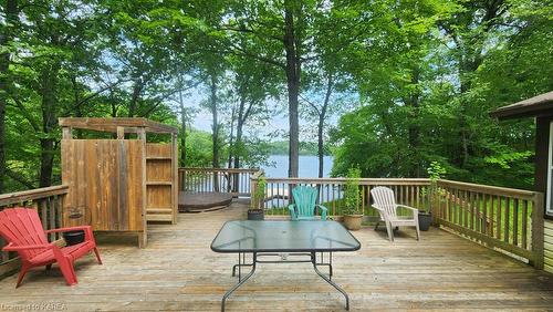 366A Hickey Lane, Tichborne, ON - Outdoor With Body Of Water With Deck Patio Veranda
