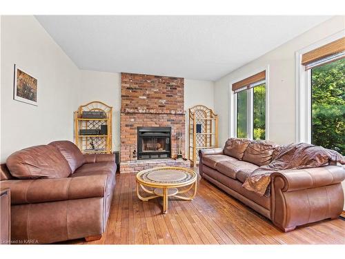 947 Newcastle Street, Kingston, ON - Indoor Photo Showing Living Room With Fireplace