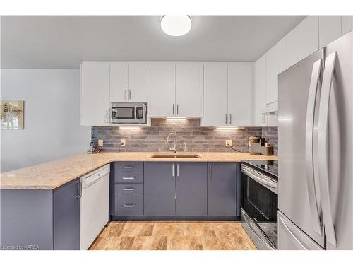 591 Tanner Drive, Kingston, ON - Indoor Photo Showing Kitchen With Double Sink With Upgraded Kitchen