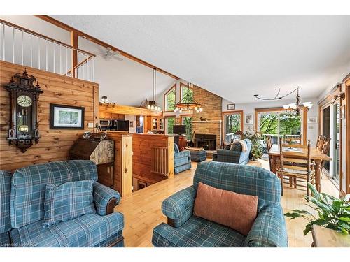 8126 Perth Road, Perth Road Village, ON - Indoor Photo Showing Other Room With Fireplace