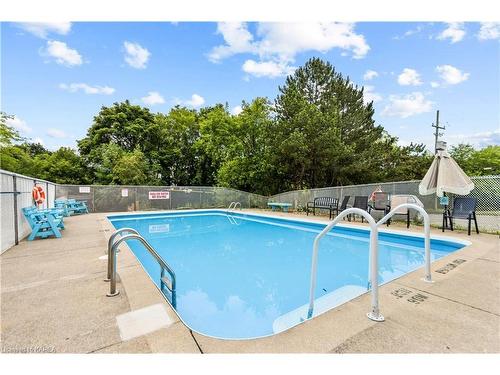 603-14 Greenview Drive, Kingston, ON - Outdoor With In Ground Pool With Backyard