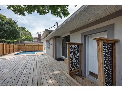 420 Bernice Drive, Kingston, ON - Outdoor With Deck Patio Veranda With Exterior