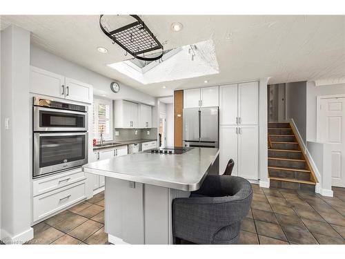 420 Bernice Drive, Kingston, ON - Indoor Photo Showing Kitchen With Double Sink