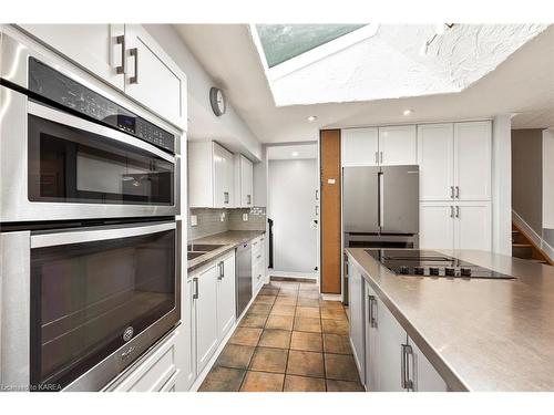 420 Bernice Drive, Kingston, ON - Indoor Photo Showing Kitchen With Double Sink