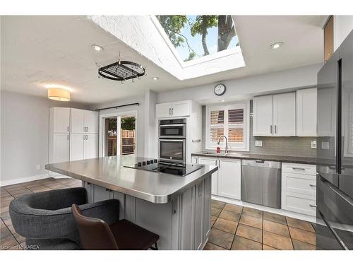 420 Bernice Drive, Kingston, ON - Indoor Photo Showing Kitchen With Stainless Steel Kitchen With Upgraded Kitchen